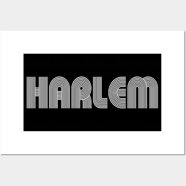 HARLEM Family Name Family Reunion Ideas Wall Art by Salimkaxdew